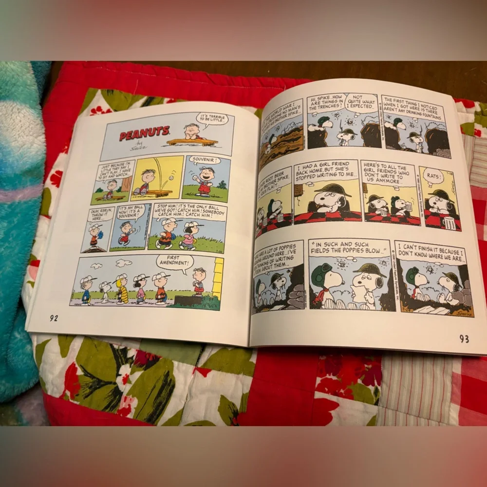 Snoopy Dog Book by Charles M. Schulz - Blue Cover